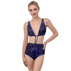 Sell Fractal Tied Up Two Piece Swimsuit