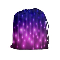 Shiny Stars Drawstring Pouch (xl)