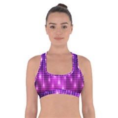 Shiny Stars Cross Back Sports Bra