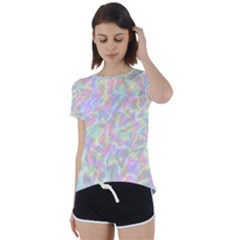 Pinkhalo Short Sleeve Foldover Tee by designsbyamerianna