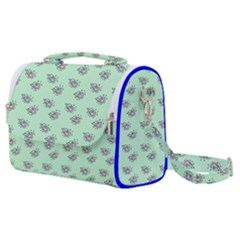 Zodiac Bat Pink Mint Satchel Shoulder Bag by snowwhitegirl
