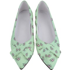 Zodiac Bat Pink Mint Women s Bow Heels by snowwhitegirl