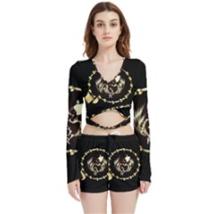 Img-1585062187612 Velvet Wrap Crop Top by SERIPPY