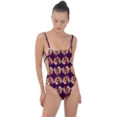 1562736744269 Tie Strap One Piece Swimsuit by SERIPPY