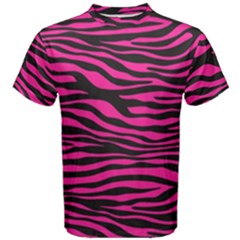 Pink Zebra Men s Cotton Tee