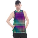 Glitch Men s Sleeveless Hoodie View1