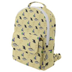 Bluefishes Flap Pocket Backpack (small) by Sparkle