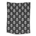 Grey Aliens Extraterrestrials UFO Faces Medium Tapestry View1