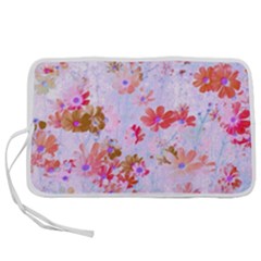 Cosmos Flowers Pink Pen Storage Case (s)