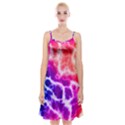 Colorful Tie Dye Pattern Texture Spaghetti Strap Velvet Dress View1