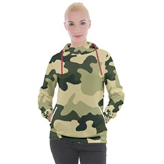 Camo Green Women s Hooded Pullover by MooMoosMumma