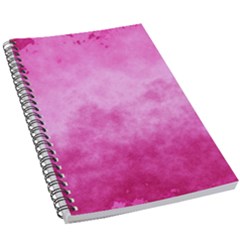 Abstract Pink Grunge Texture 5 5  X 8 5  Notebook by SpinnyChairDesigns