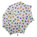 Cartoon Corona Virus Covid 19 Hook Handle Umbrellas (Large) View2