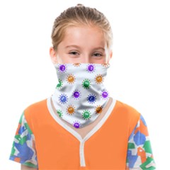 Cartoon Corona Virus Covid 19 Face Covering Bandana (kids)