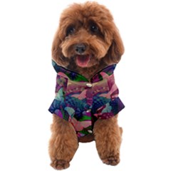 Butterfly Garden Art Dog Coat