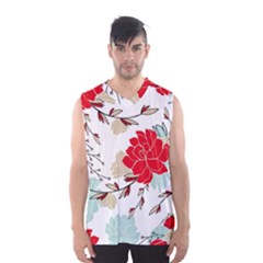 Floral Pattern  Men s Basketball Tank Top by Sobalvarro