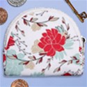 Floral pattern  Horseshoe Style Canvas Pouch View2