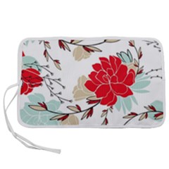 Floral Pattern  Pen Storage Case (s)