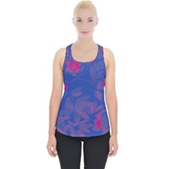 Bi Floral-pattern-background-1308 Piece Up Tank Top by VernenInk