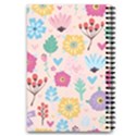 Tekstura-fon-tsvety-berries-flowers-pattern-seamless 5.5  x 8.5  Notebook View2