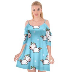 Unicorns  Cutout Spaghetti Strap Chiffon Dress by Sobalvarro