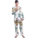 Bears Men s Long Sleeve Satin Pyjamas Set View1