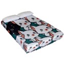 Seamless-cute-cat-pattern-vector Fitted Sheet (California King Size) View2