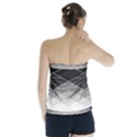 Black White Grey Color Diamonds Strapless Top View2