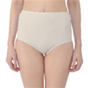 True Champagne Color Classic High-Waist Bikini Bottoms View1
