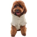 True Champagne Color Dog Coat View1