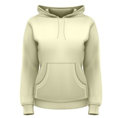 True Cream Color Women s Pullover Hoodie by SpinnyChairDesigns