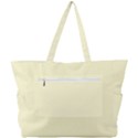 True Cream Color Simple Shoulder Bag View3