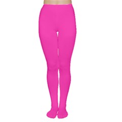 Neon Pink Color Tights by SpinnyChairDesigns