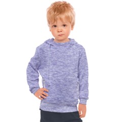 Light Purple Color Textured Kids  Hooded Pullover by SpinnyChairDesigns