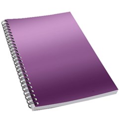 Purple Gradient Ombre 5 5  X 8 5  Notebook by SpinnyChairDesigns