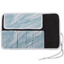 Light Blue Feathered Texture Pen Storage Case (M) View2