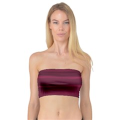 Dark Rose Pink Ombre  Bandeau Top by SpinnyChairDesigns