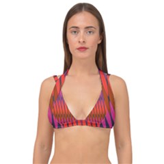 Zappwaits Raute 2 Double Strap Halter Bikini Top by zappwaits