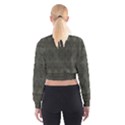 Boho Antique Bronze Pattern Cropped Sweatshirt View2