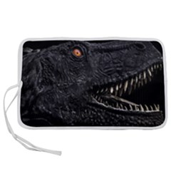 Trex Dinosaur Head Dark Poster Pen Storage Case (s) by dflcprintsclothing