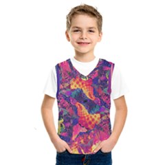 Colorful Boho Abstract Art Kids  Sportswear by SpinnyChairDesigns