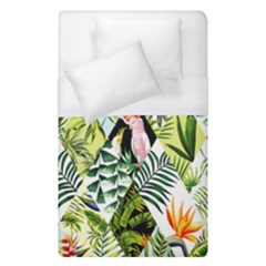 Flamingo Ropical Duvet Cover (single Size) by designsbymallika