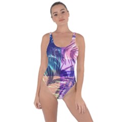 Purple Tropical Pattern Bring Sexy Back Swimsuit by designsbymallika