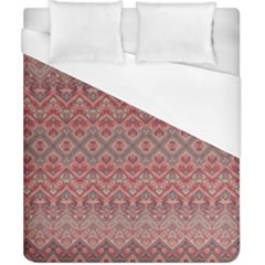 Boho Rustic Pink Duvet Cover (california King Size) by SpinnyChairDesigns