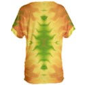 Lemon Lime Tie Dye Women s Oversized Tee View2