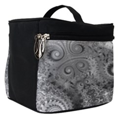 Black And White Spirals Make Up Travel Bag (small) by SpinnyChairDesigns