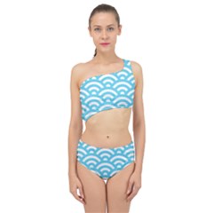 Waves Spliced Up Two Piece Swimsuit by Sobalvarro