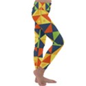 Africa  Kids  Lightweight Velour Classic Yoga Leggings View3