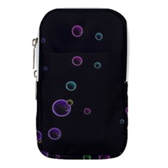 Bubble In Dark Waist Pouch (large) by Sabelacarlos