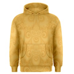 Golden Honey Swirls Men s Core Hoodie by SpinnyChairDesigns